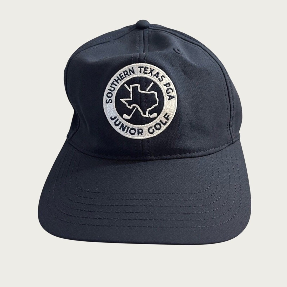 Southern Texas PGA Junior Golf Hat One Size Blue Ahead NWT Performance Texas